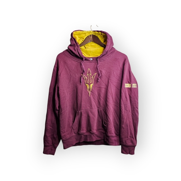 Vintage Stadium Athletics Arizona State ASU Pitchfork Pullover Hoodie XXL - Picture 2 of 5